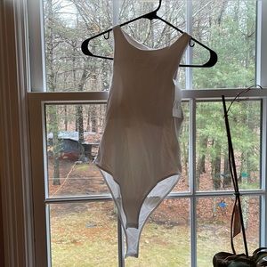 Womans White Bodysuit